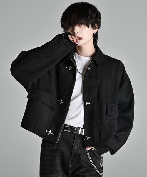 ADRER ファイヤーマンフックショートブルゾン S