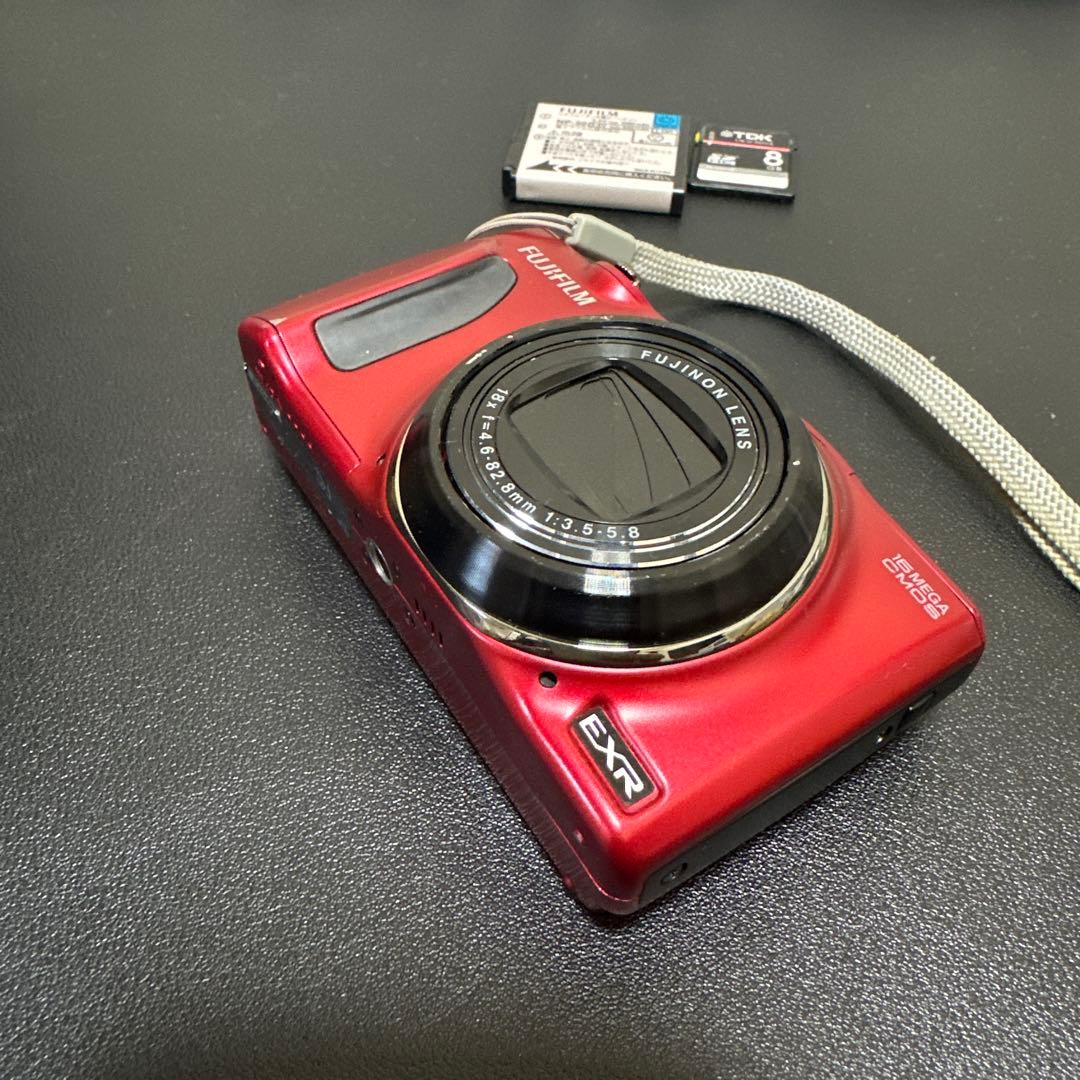 FUJIFILM FINEPIX F820EXRレッド中古良品