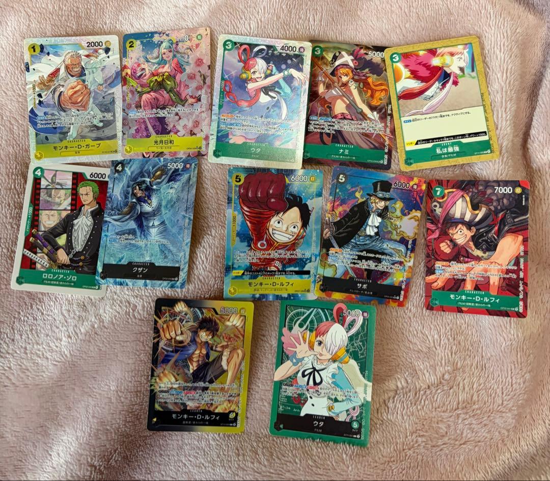 ワンピースカード 3点セット