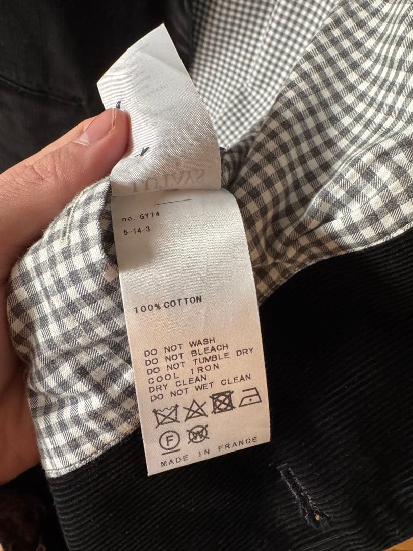 LUTAYS リュテス VALMONT CORDUROY VEST コーデュロイ