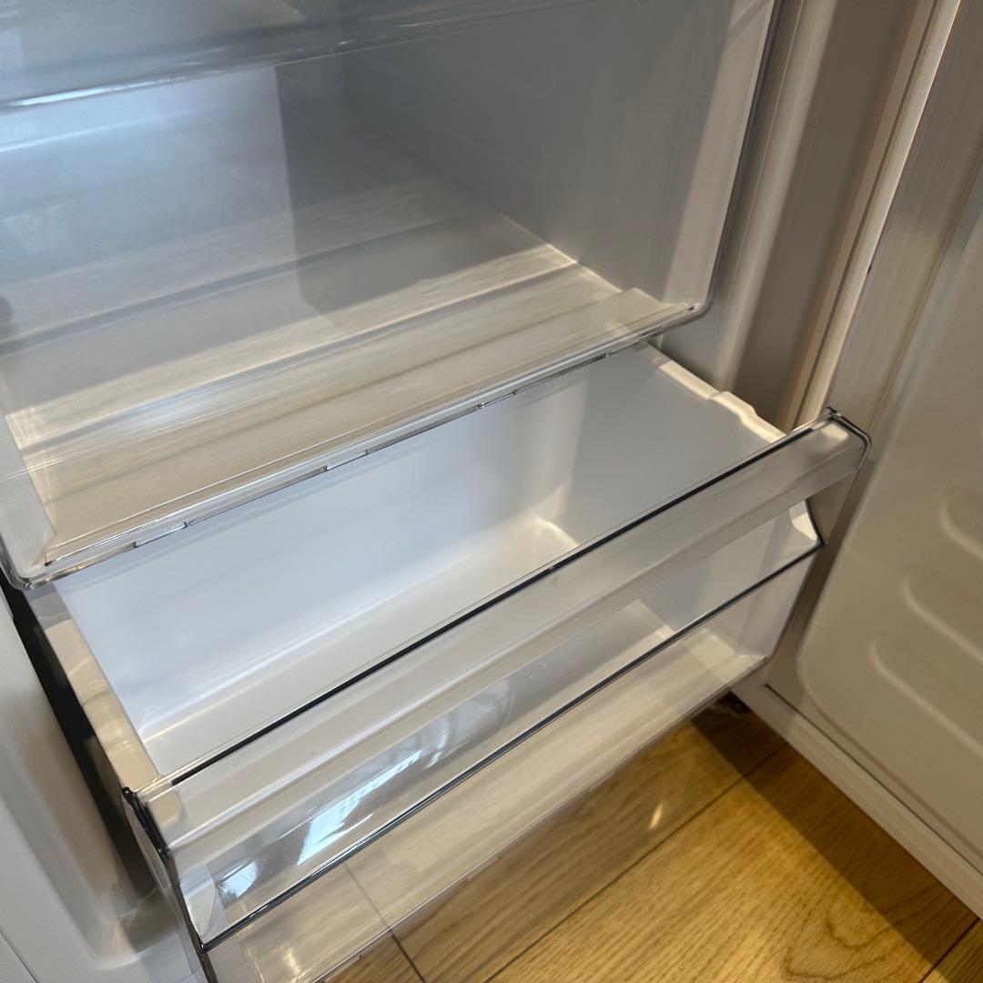 ハイアール冷凍庫 1ドア 前開き式 右開き 102L 直冷式ホワイト