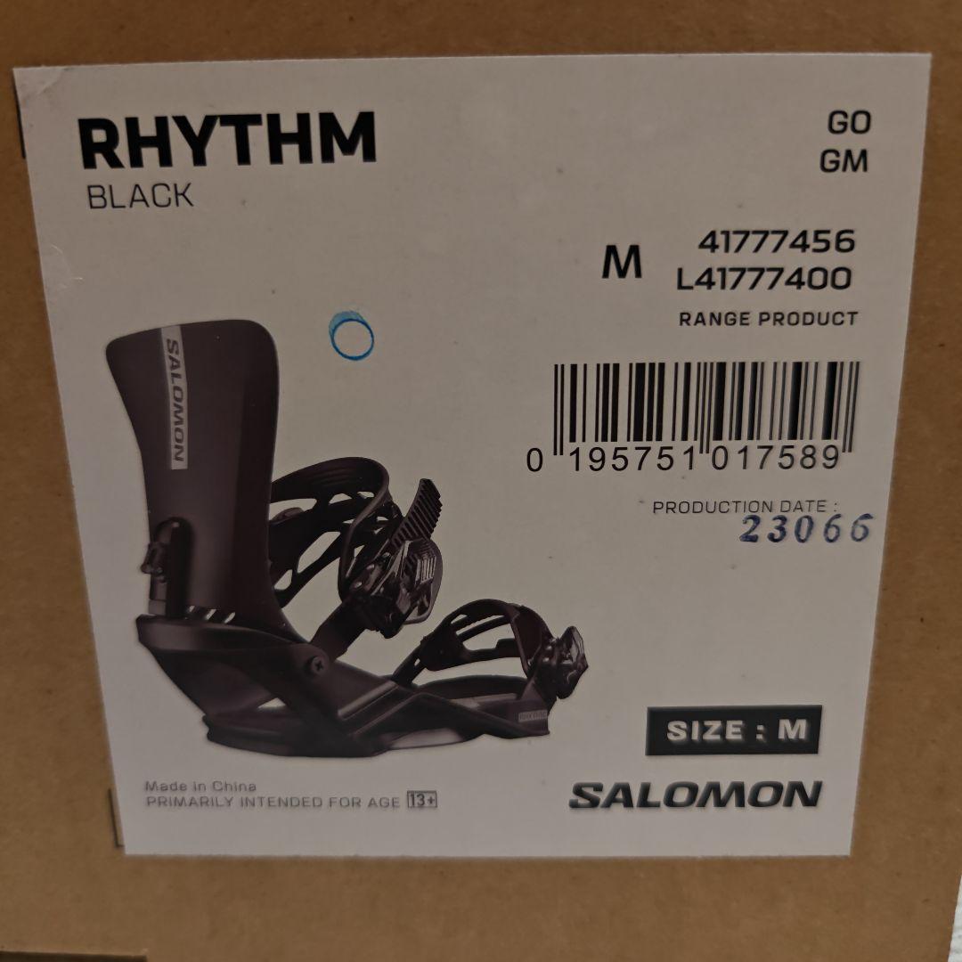 値下げ不可】SALOMON RHYTHM スノーボード ビンディング Mサイズ