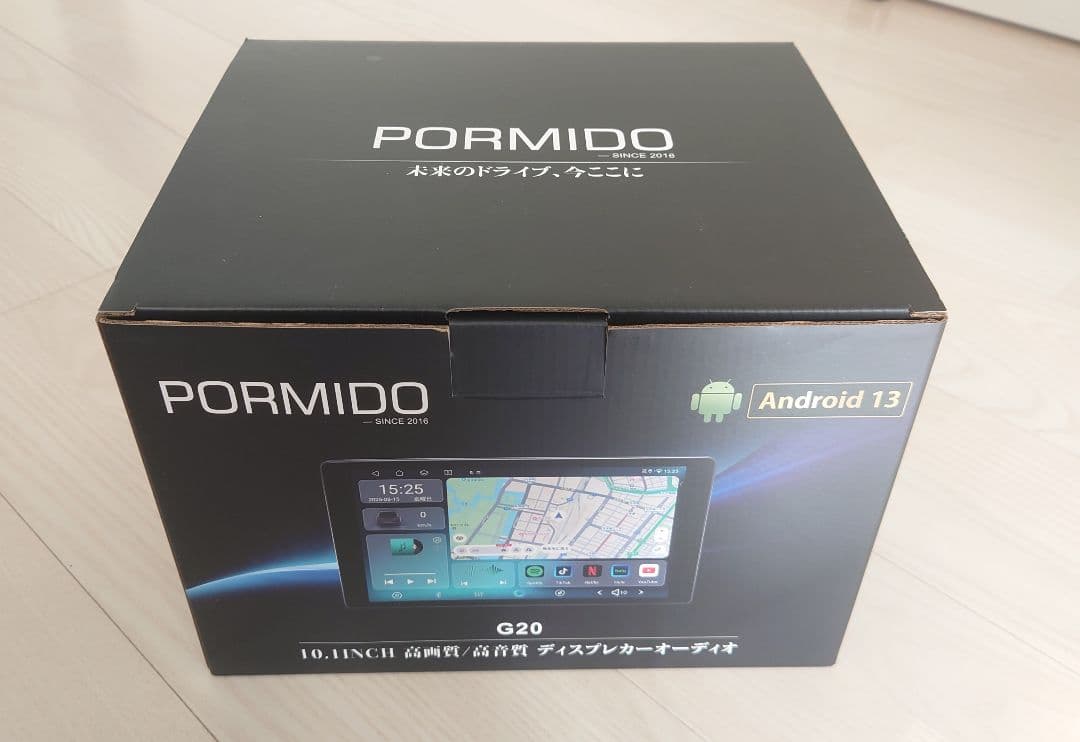 【2026年最新】PORMIDO Android13 ディスプレイ