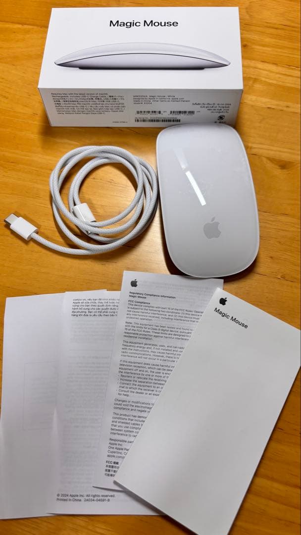 【ほぼ未使用】Apple純正 Magic Mouse Multi-Touch対応