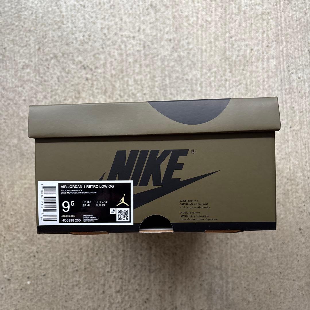 靴 JORDAN BRAND AIR JORDAN 1 RETRO LOW OG