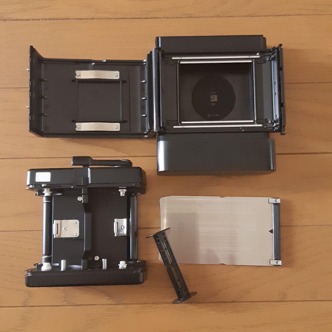 ピンホールカメラ 〈穴ガメ〉25Gr F128　　マミヤ67 SDホルダー付き