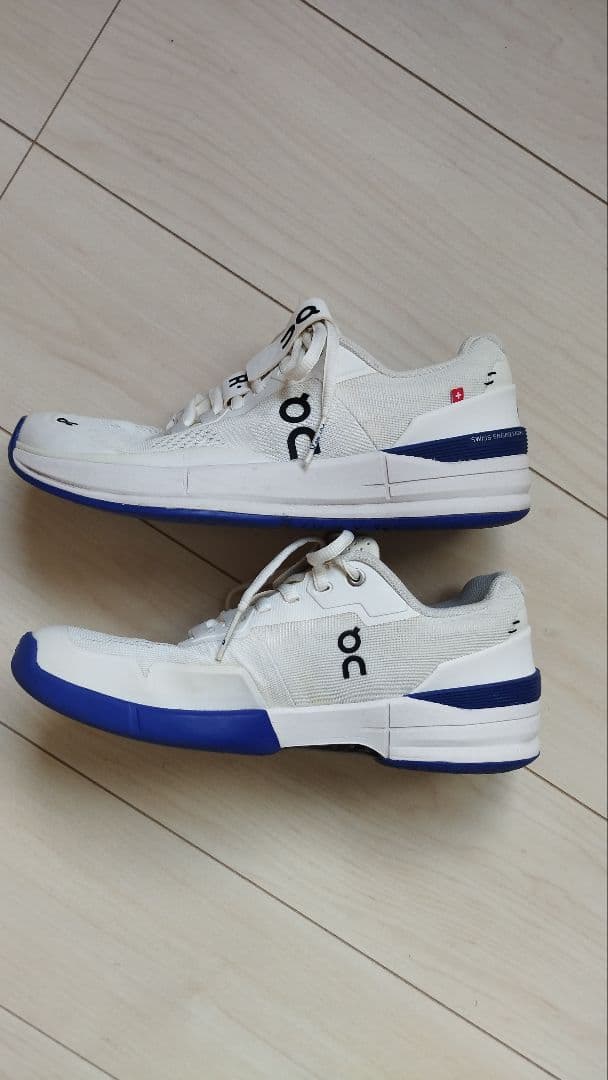 On テニスシューズ ホワイト/ブルー