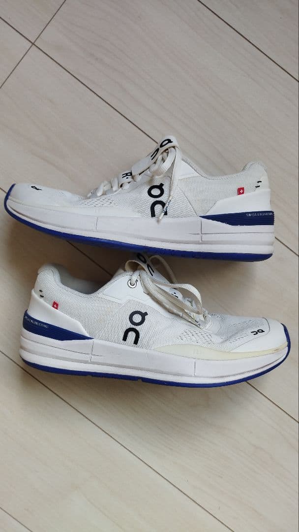On テニスシューズ ホワイト/ブルー