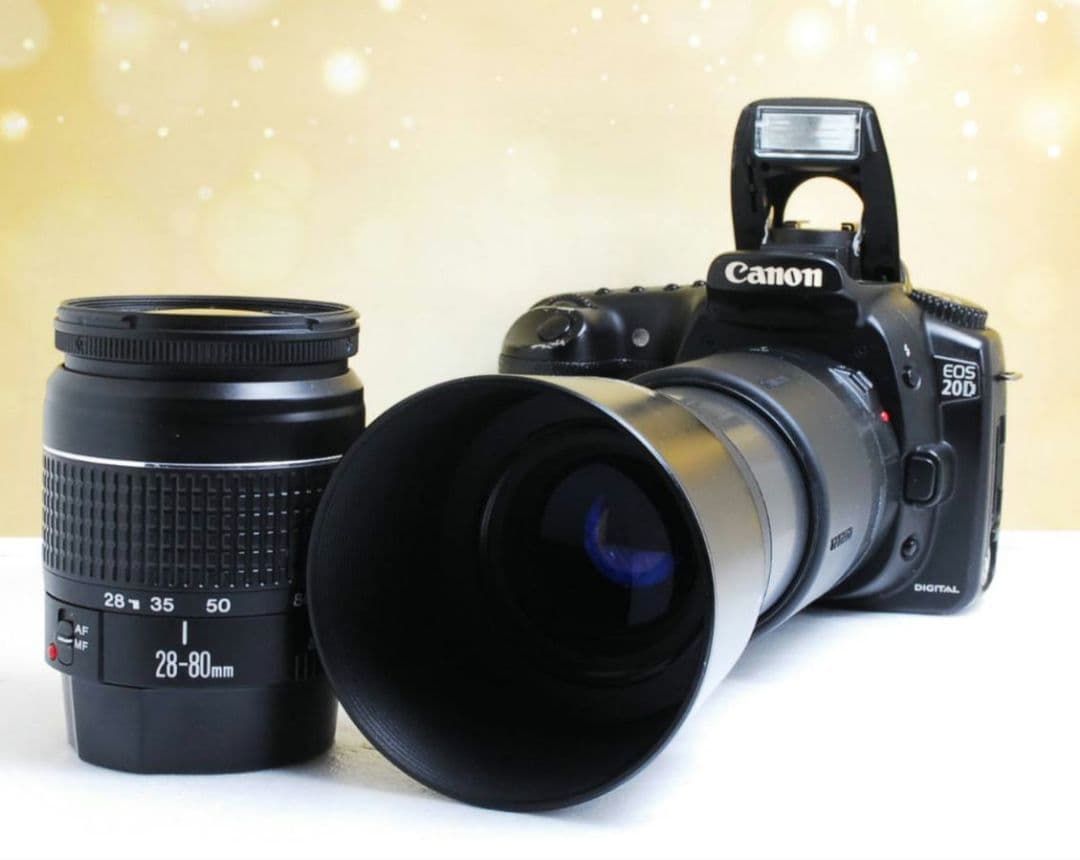 まる⋆͛☽.゜様　CANON　EOS 20D 一眼レフ⚡️キャノン⚡️初心者⚡️