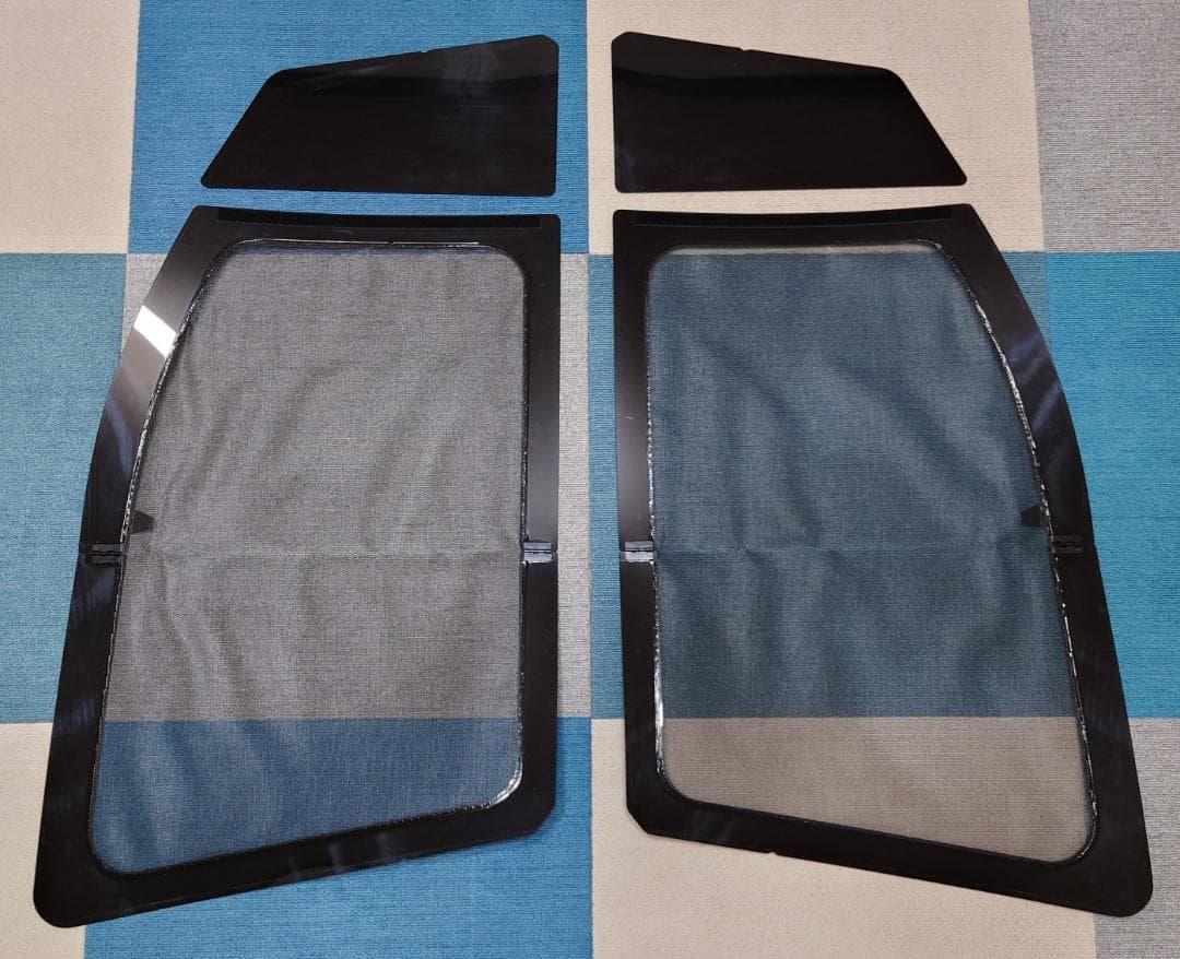 Aizu製VOXY(70系)用シェード(F＆R用)＆ウィンドーバグネット(F用)