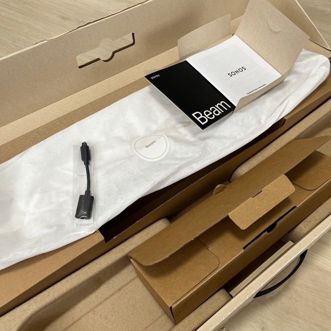 Sonos サウンドバー Beam Gen2 ドルビーアトモス BEAM2JP1