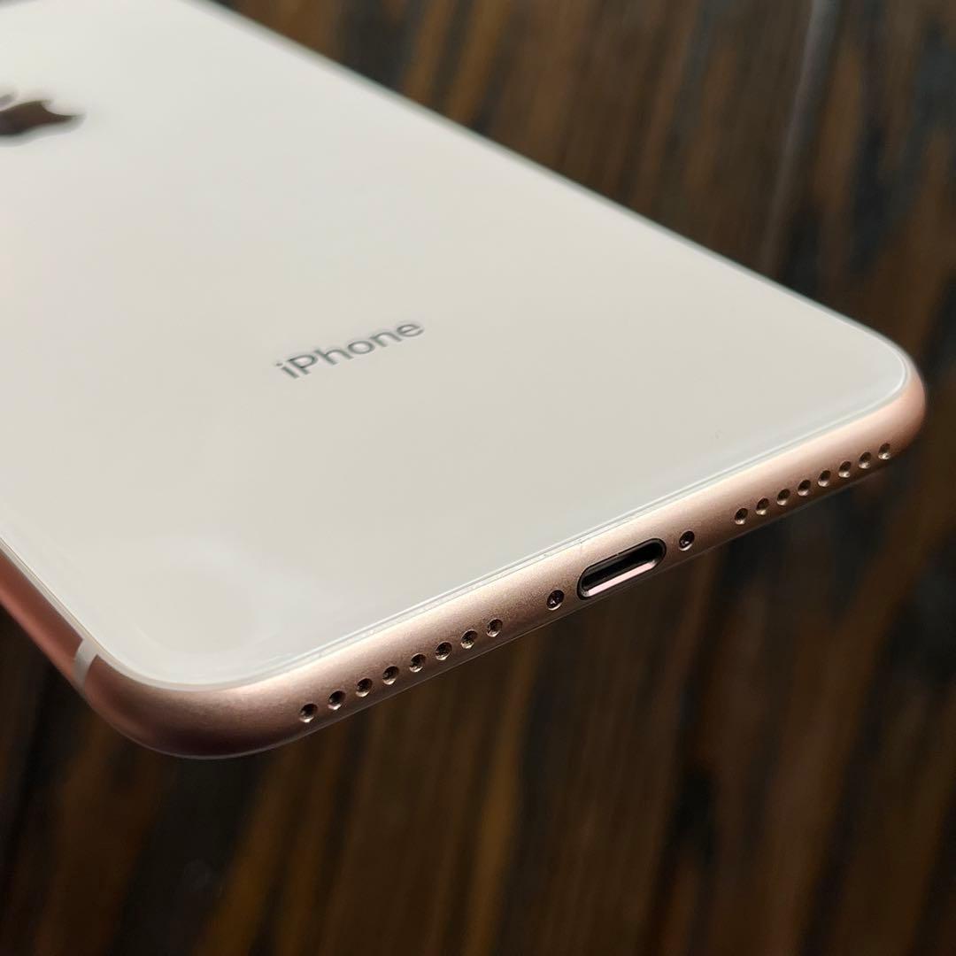 バッテリー91% iPhone 8 Plus ゴールド SIMフリー