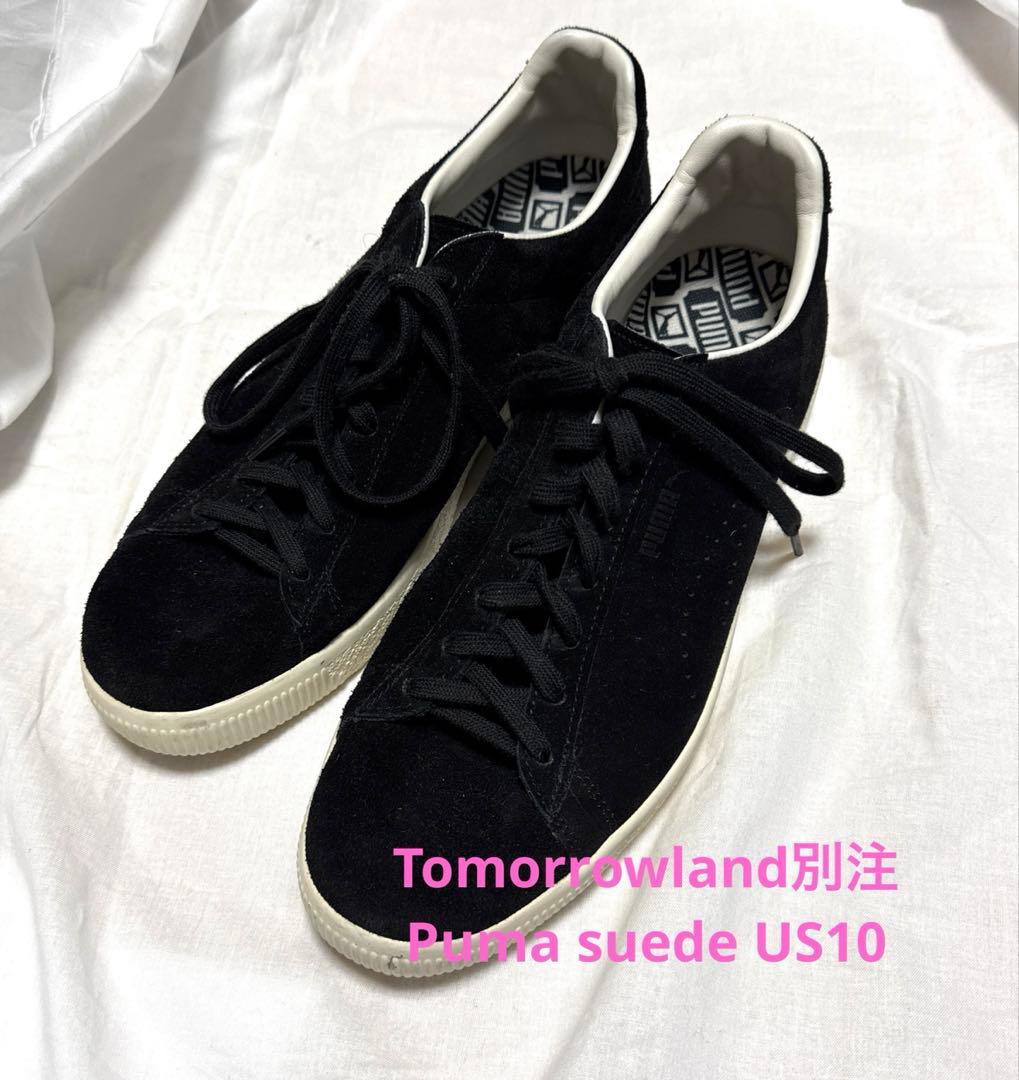Puma suede MIJ Tomorrowland別注　ブラックアウト