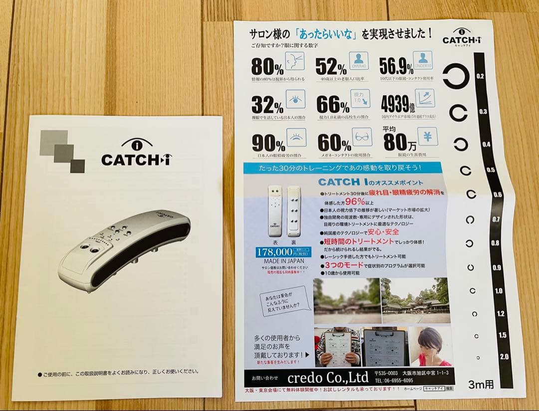 キャッチアイ&スーパーイオンウェーブマシン&バストマッサージテキストセット