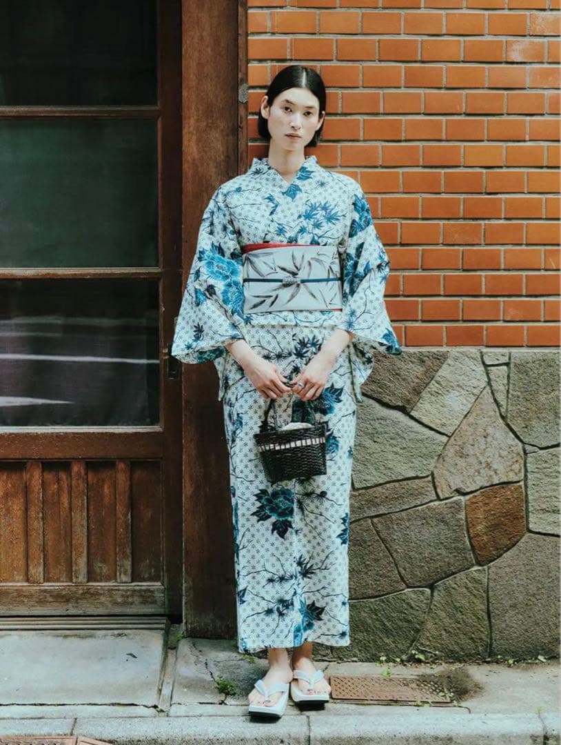 KEITAMARUYAMA × Ameri IVORYFLOWER YUKATA