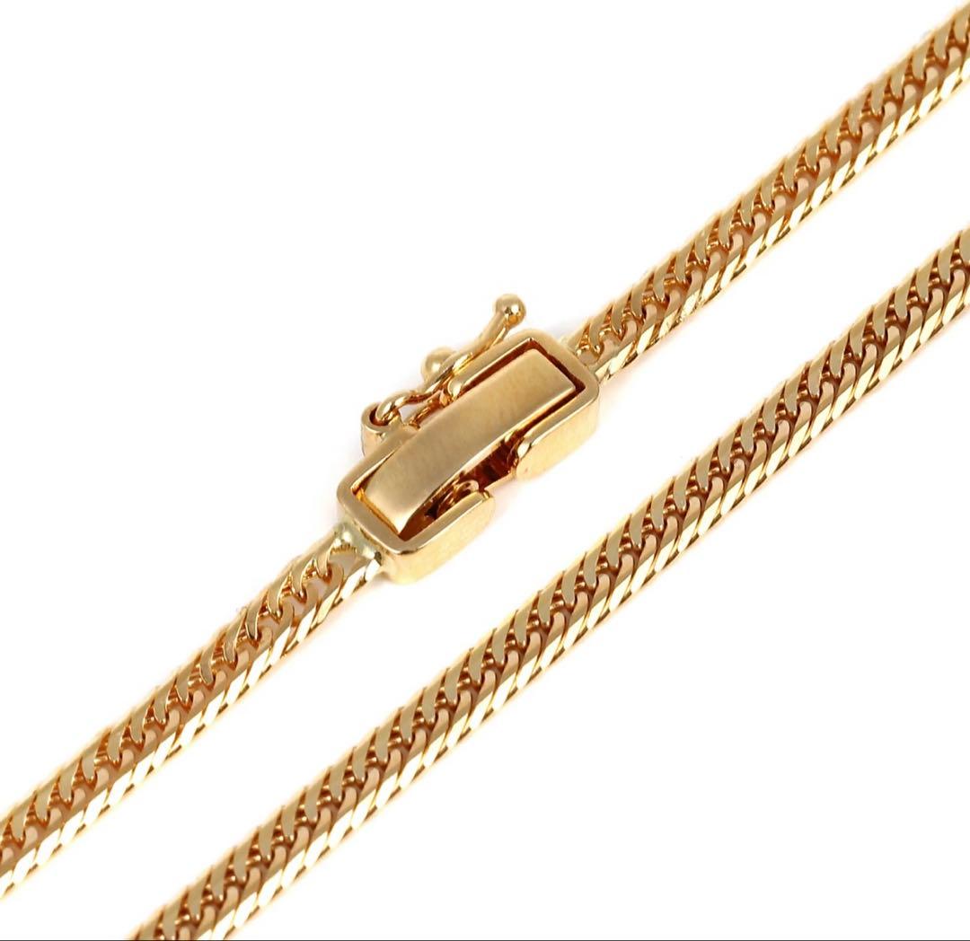 18金 喜平ネックレス 12面トリプル7.8g 50cm 造幣局検定マーク刻印入