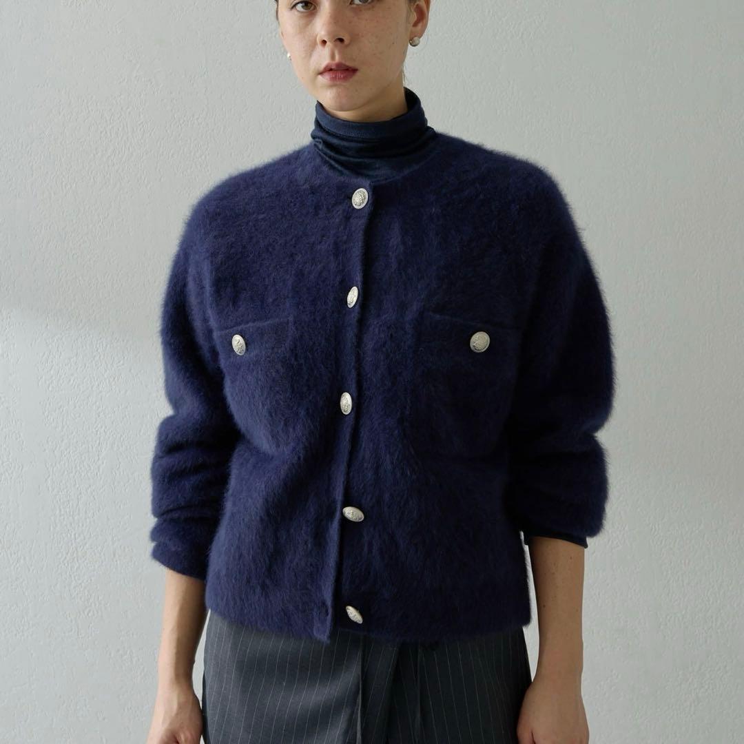 ウィムガゼット　ファーボタンジャケット