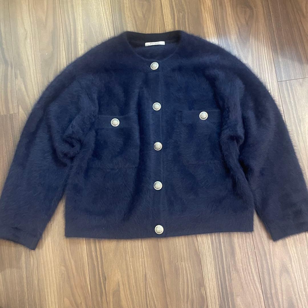 ウィムガゼット　ファーボタンジャケット