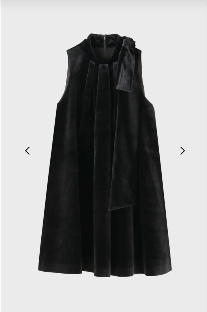 【THE TOÉ】 Heidelberg Dress（black）【完売品】