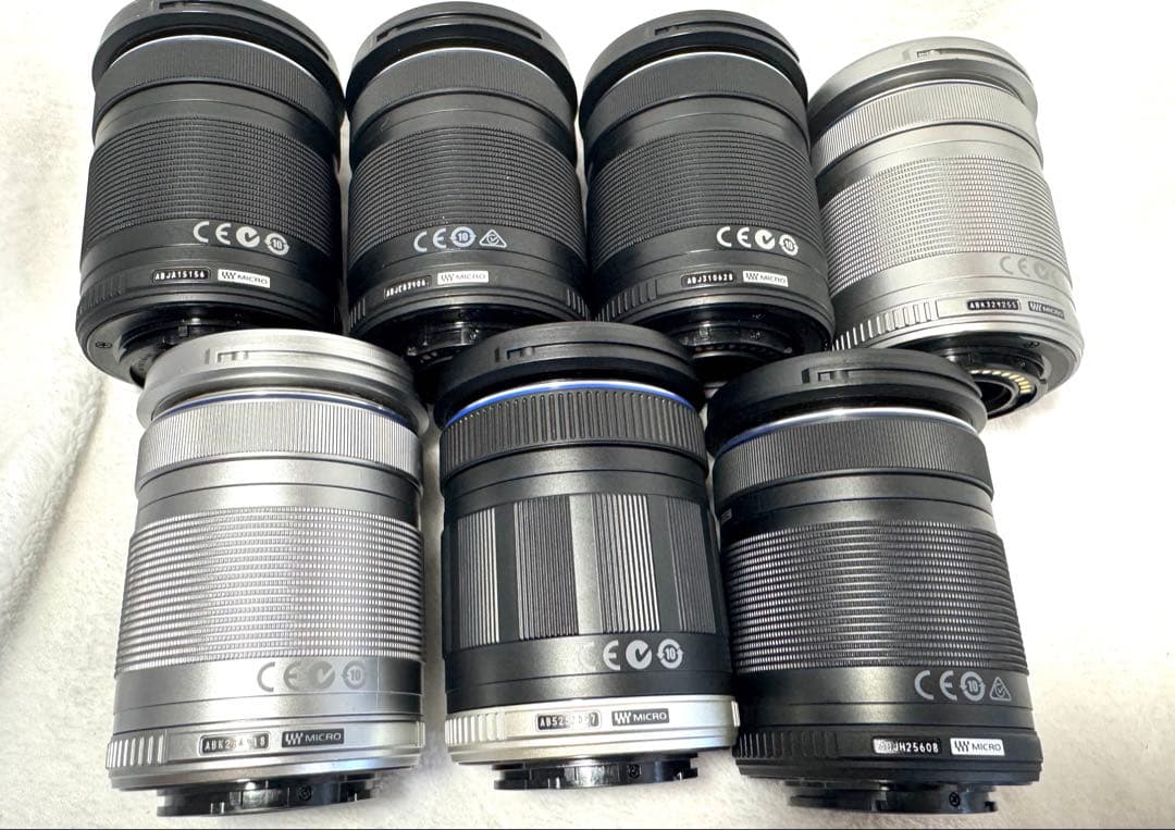 Olympus M.ZUIKO 40-150mm 7本レンズセット #2554