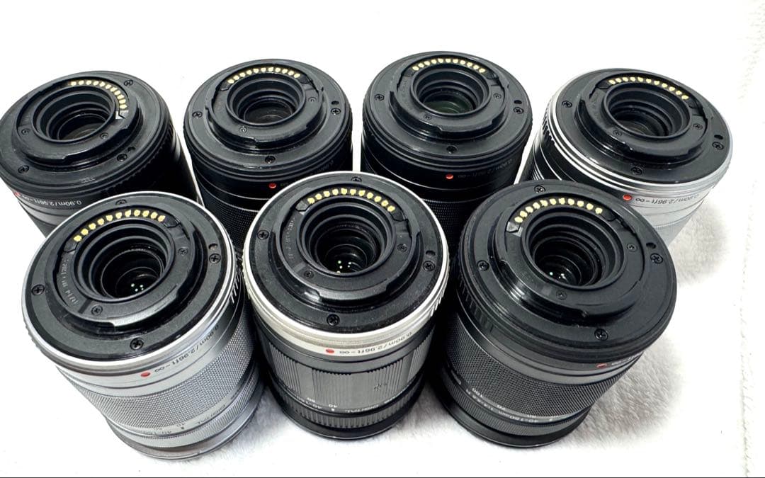 Olympus M.ZUIKO 40-150mm 7本レンズセット #2554