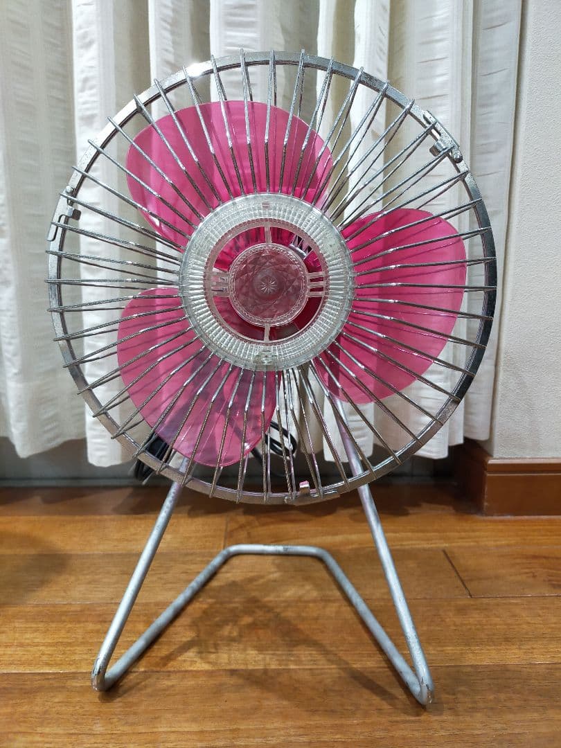 昭和レトロ♪日栄電機 卓上扇風機 RF-23『すずかけ』 3枚羽根 23cm