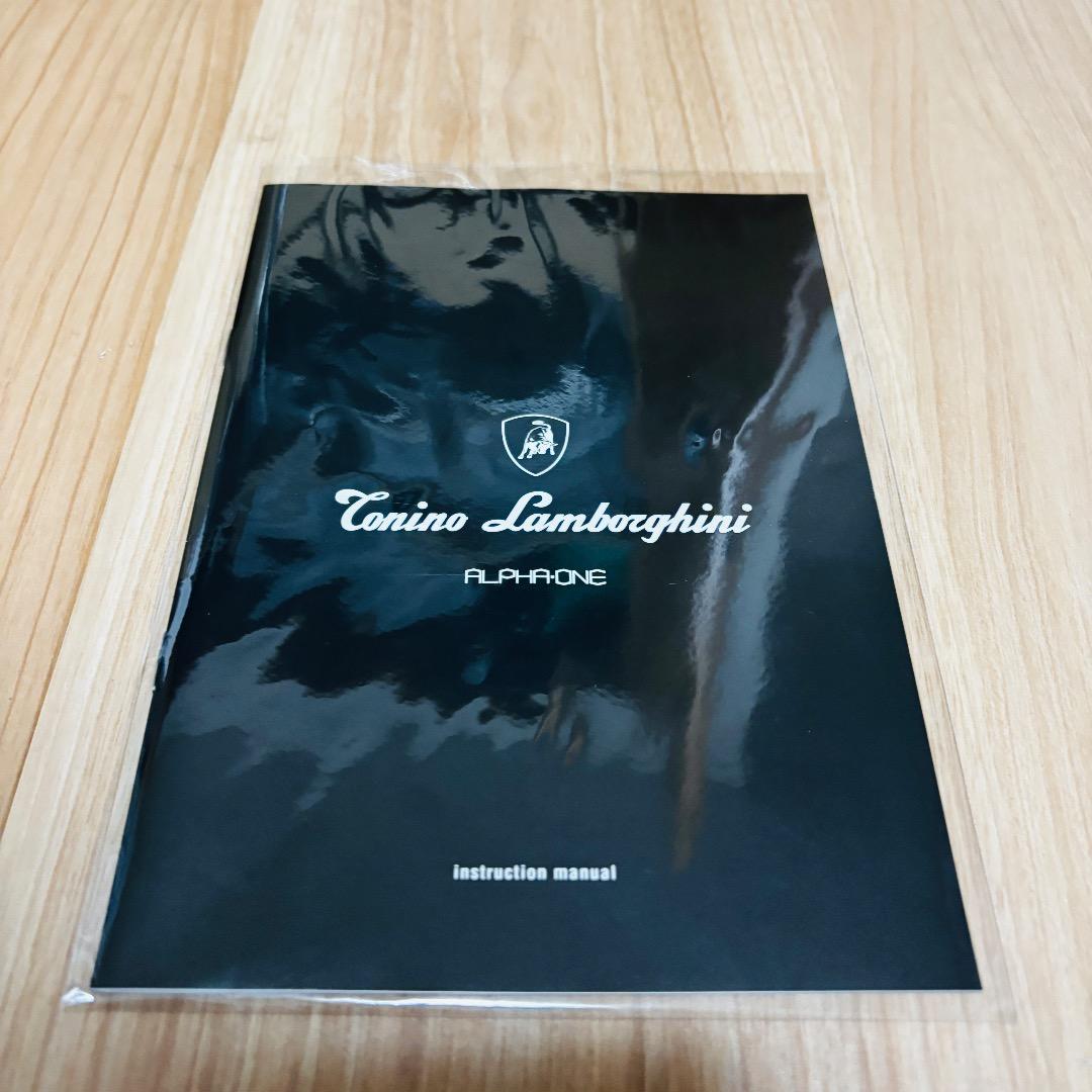 ほぼ未使用　ランボルギーニ美顔器 ALPHA ONE アルファワン　シルバー