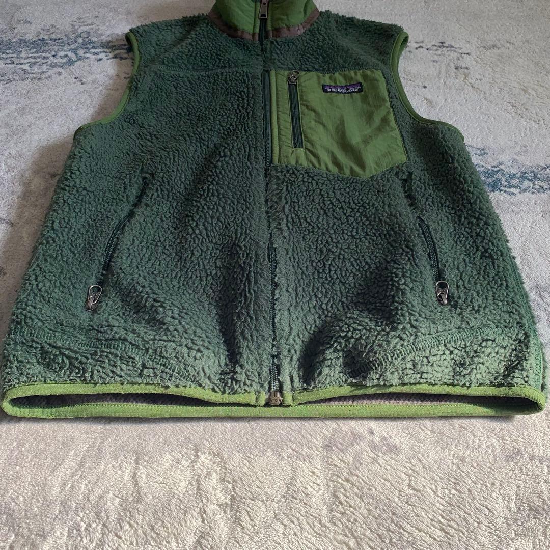 希少カラー パタゴニア クラシック レトロX ベスト 2010年モデル 緑