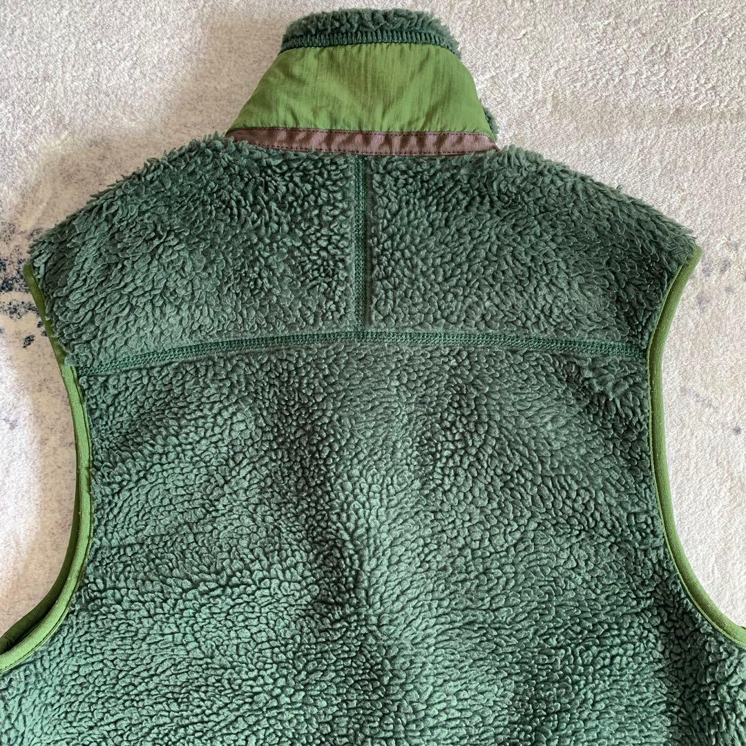 希少カラー パタゴニア クラシック レトロX ベスト 2010年モデル 緑