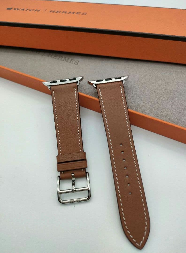 エルメス純正品 アップルウォッチ レザーストラップ 40mm/41mm/42mm