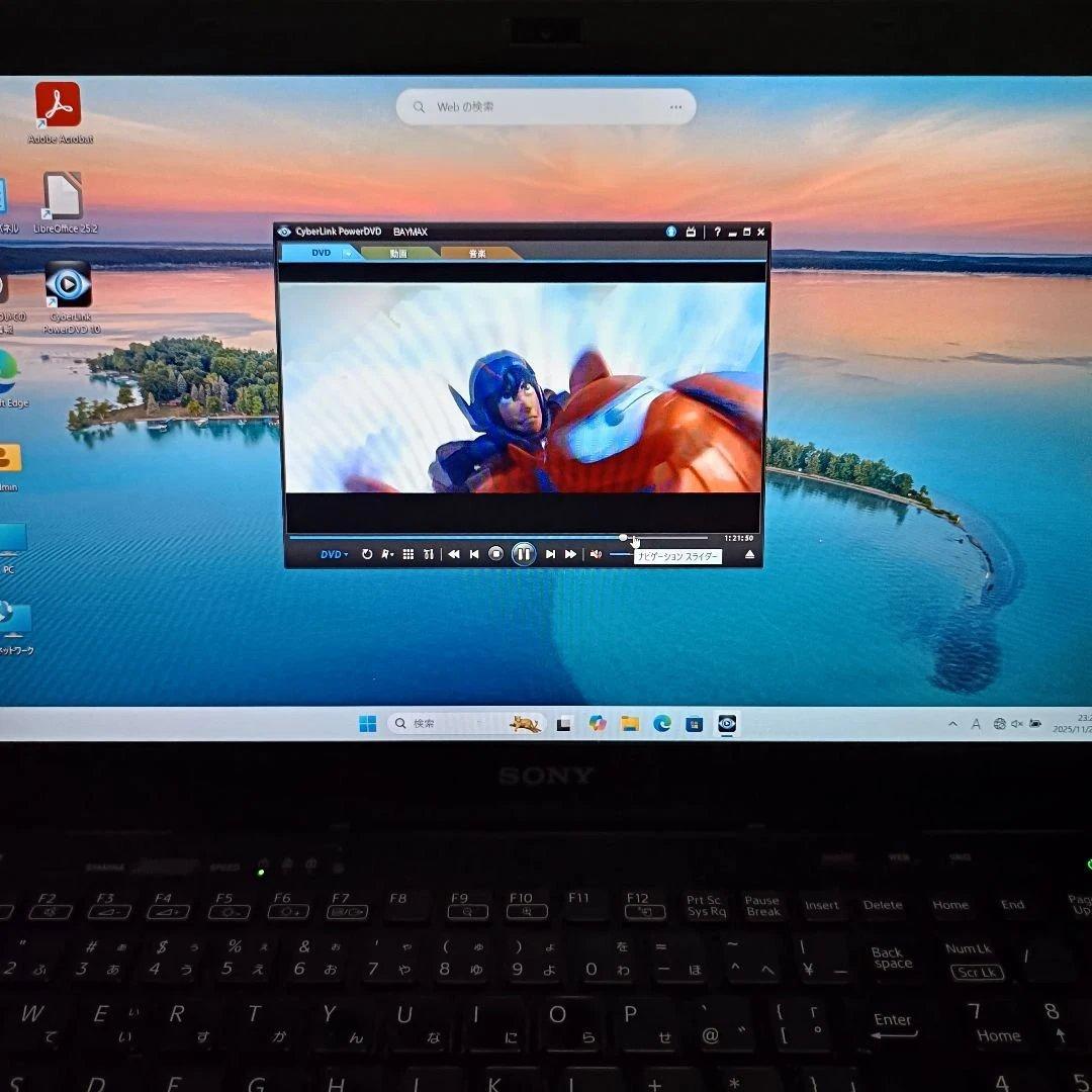 Windowsノート本体 SONY VAIO SVS151A12N i7 GeForce Win11