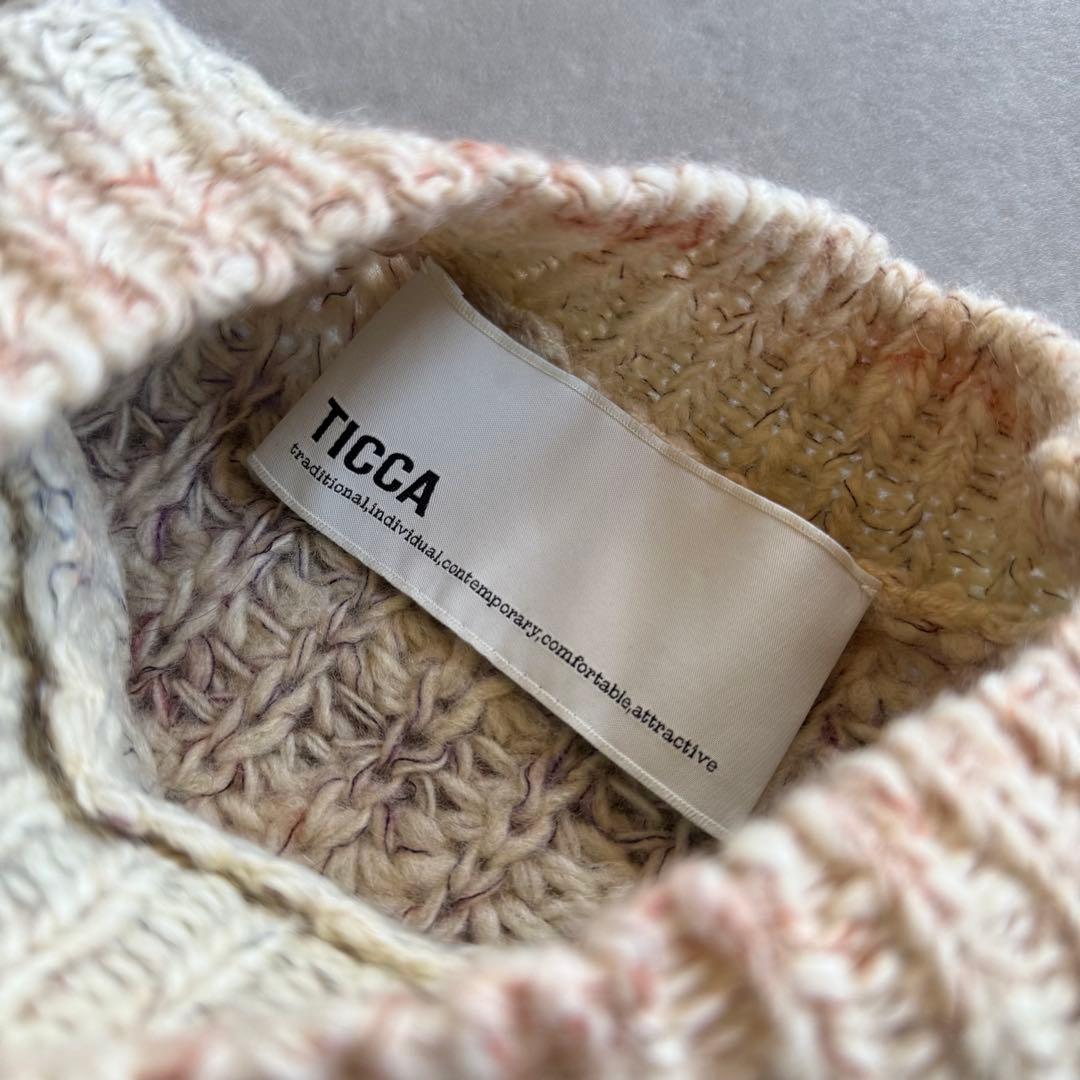 【SALE中✨】TICCA スタンドネックプルオーバー　ニット