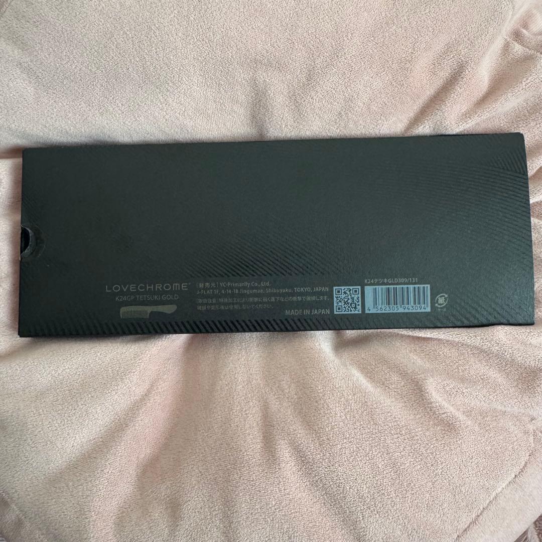 LOVECHROME テツキゴールドコーム ポーチ付き
