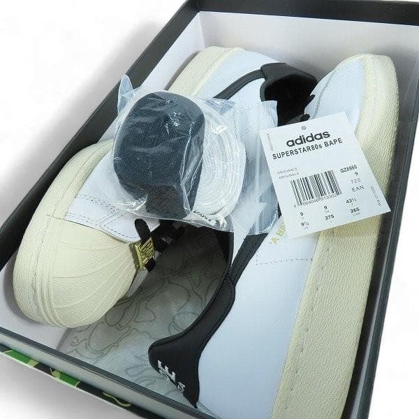 APE × adidas アディダス BAPE スーパースター GZ8980