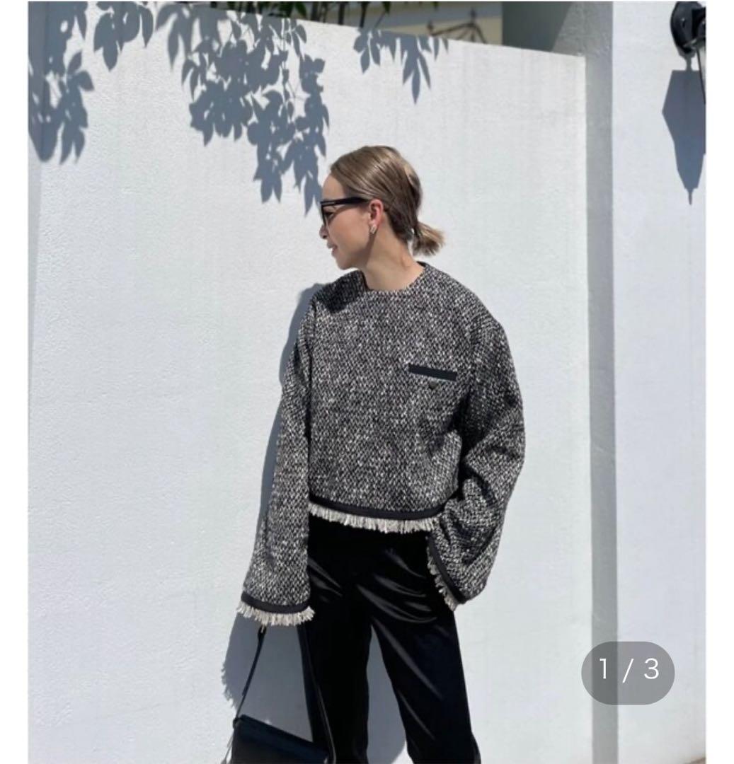 美品girlish St.cecilia ツイードプルオーバー