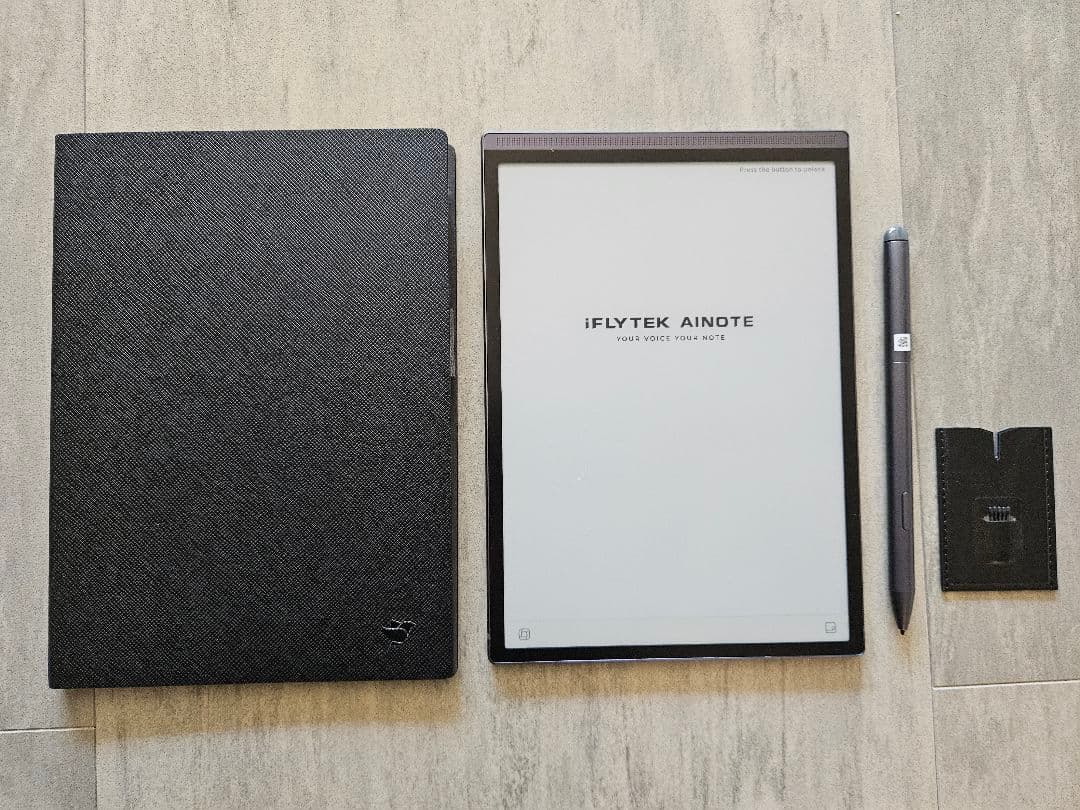 iFLYTEK AINOTE Air2 +純正カバー+予備ペン先セット+付属品