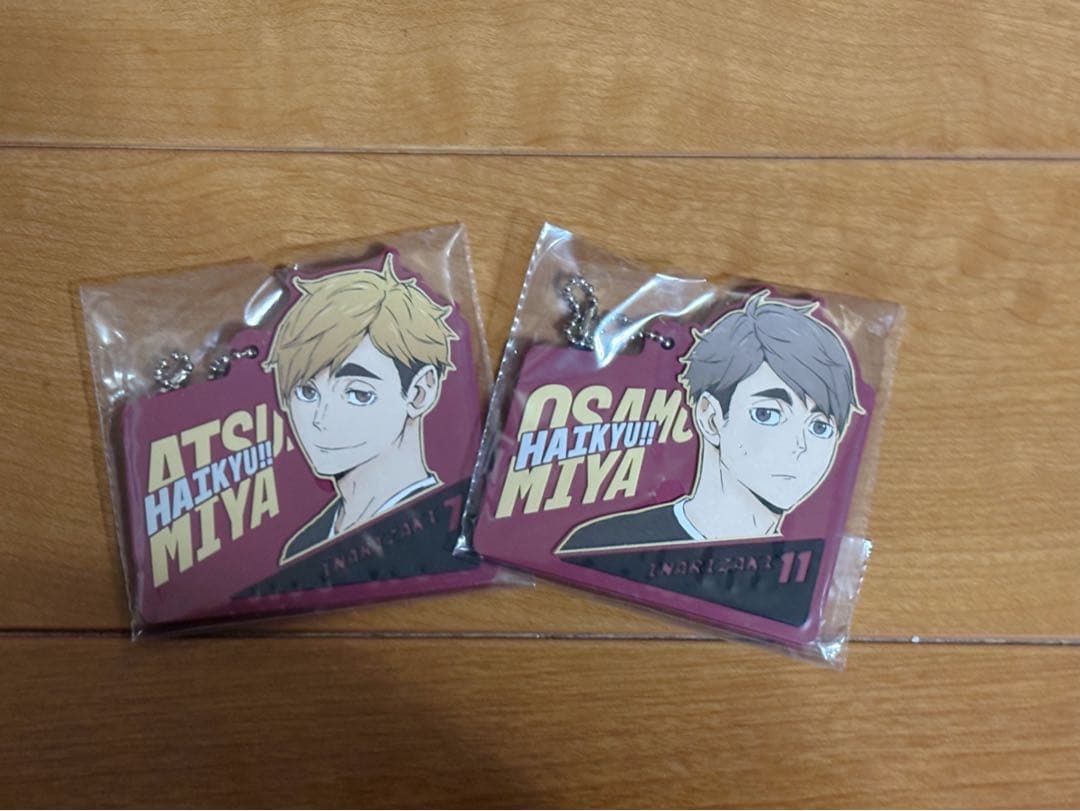 ハイキュー　一番くじ　最強の挑戦者　宮侑　宮治　フィギュア　ラバスト　4点セット