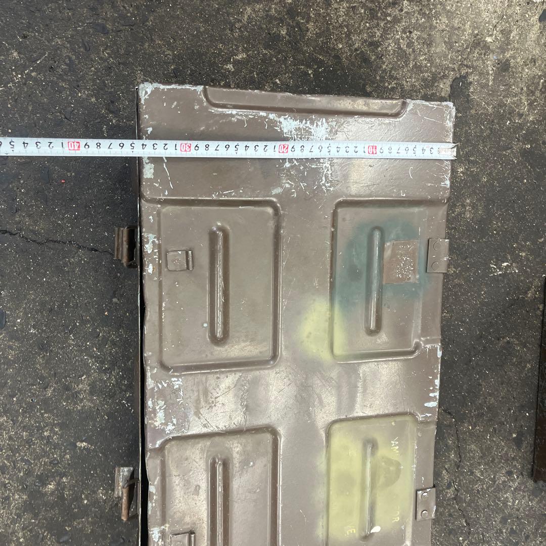 ミリタリー 金属製収納ボックス　アンモボックス