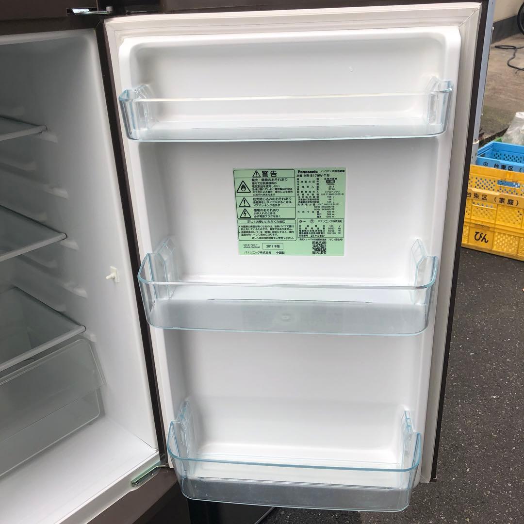 Panasonic NR-B179W-T 2017年製 168L
