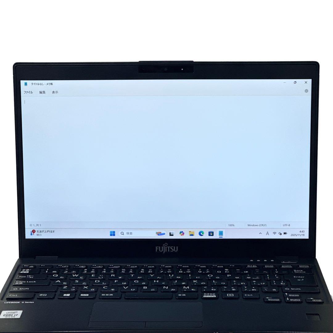 富士通 【超軽量777g★i7第10世代／16GB】美品ノートパソコン 591