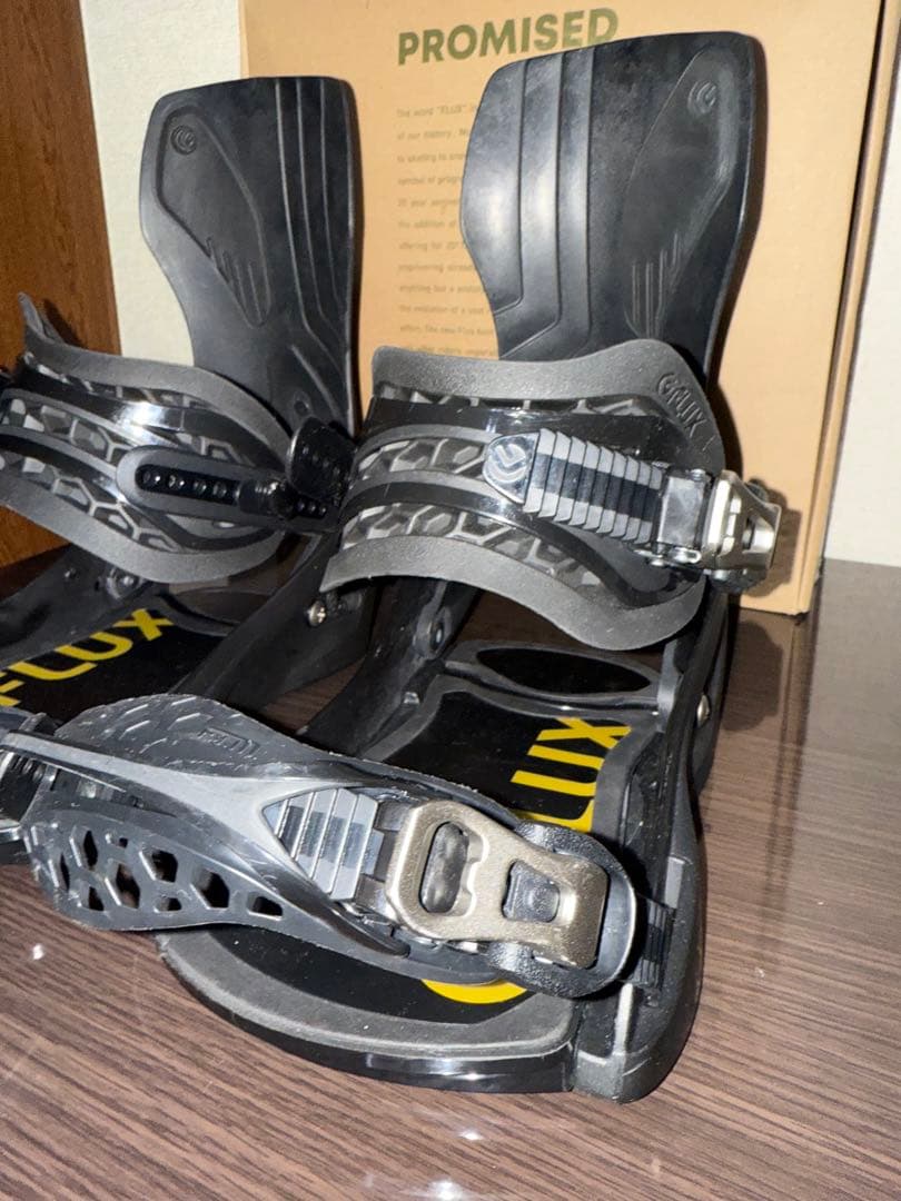 【美品】FLUX XV スノーボード ビンディング ブラック