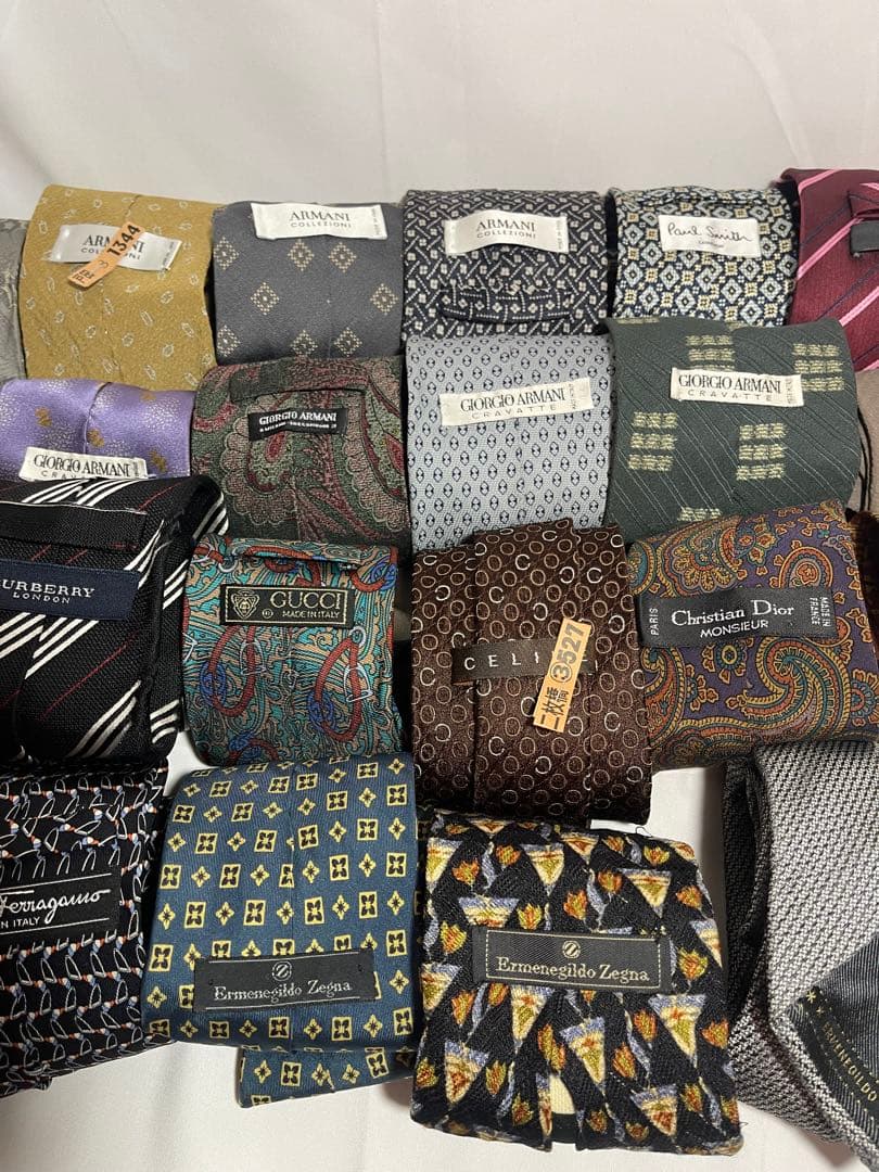 ★23点★まとめ★ハイブランド ネクタイ★GUCCI★Burberry★ゼニア★