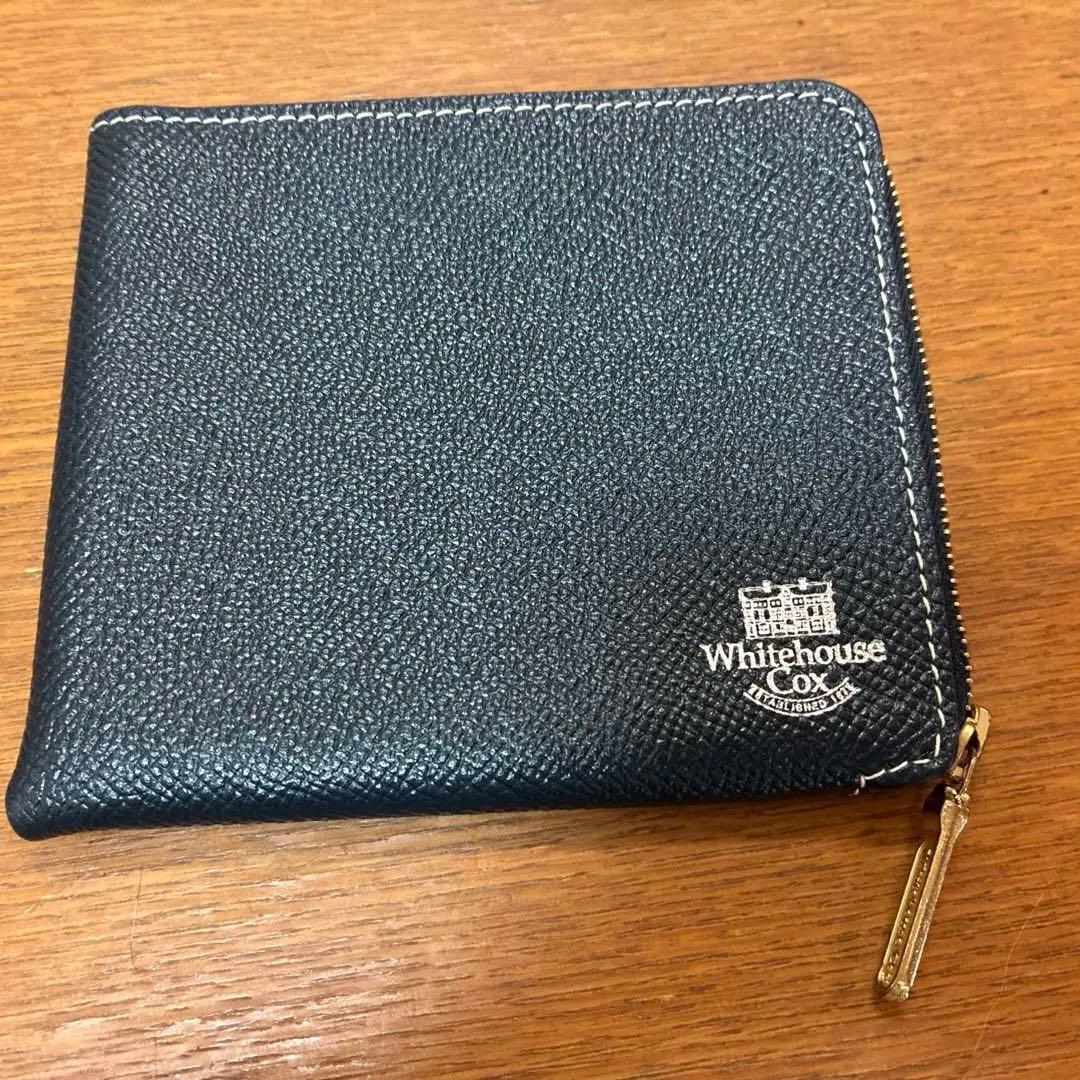 Whitehouse Cox ケース ネイビーxブラック