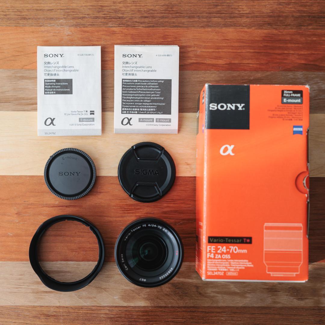 レンズ(ズーム) SONY / Vario-Tessar FE 24-70mm F4