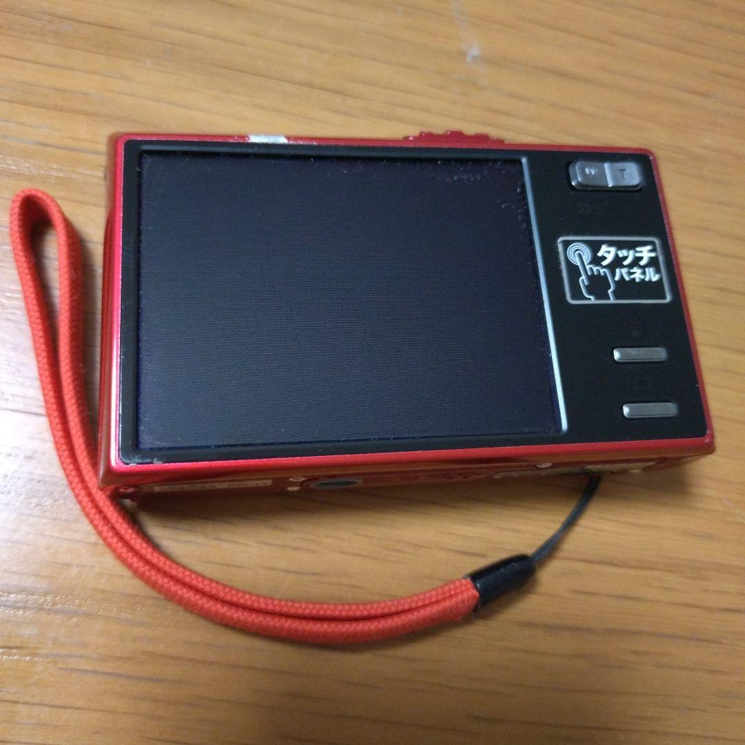 SONY Cyber-shot レッド コンパクトデジタルカメラ