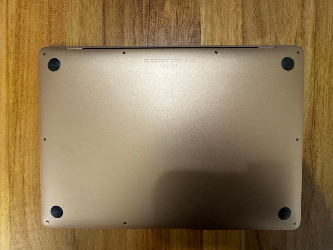 【hirarin】MacBookAir M1ゴールド