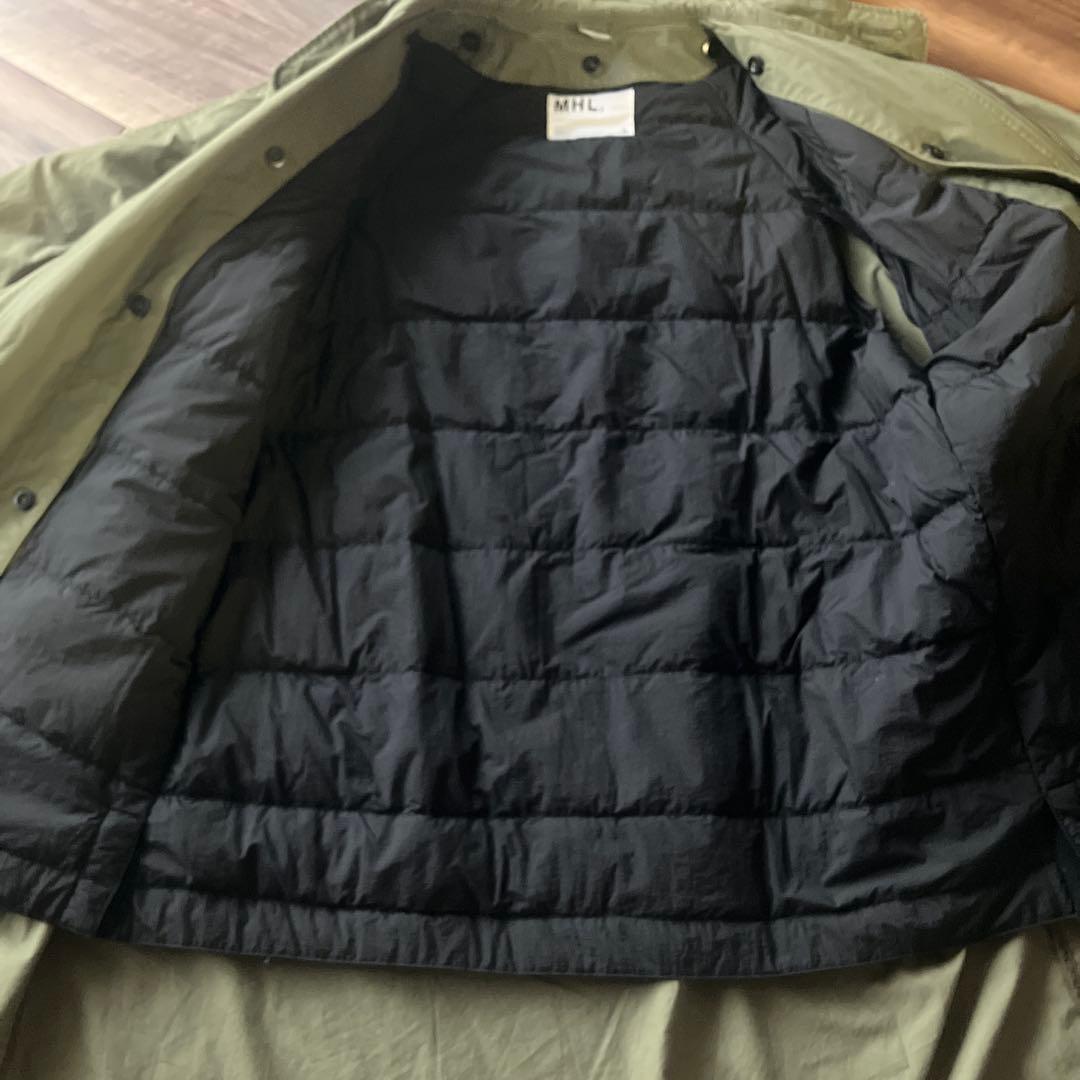 ゴ*ん様 MHL ダウンライナー付きモッズコート　M ライナー・フード取り外し可
