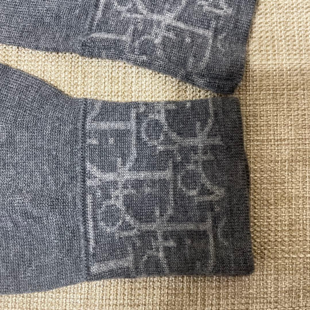 超貴重　Dior homme 同色マフラー・グローブセット　美品　タグ付き
