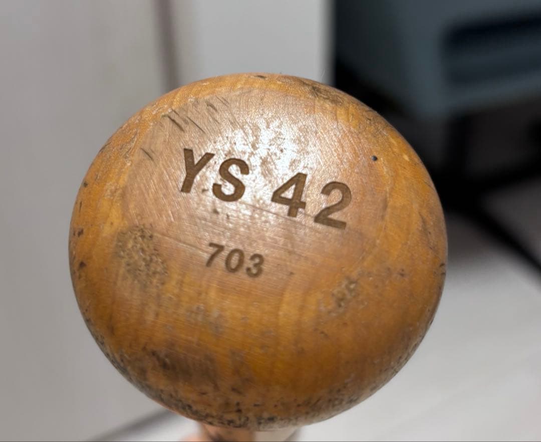 【貴重】坂口智隆　東京ヤクルトスワローズ　実使用公式バット　ローリングス