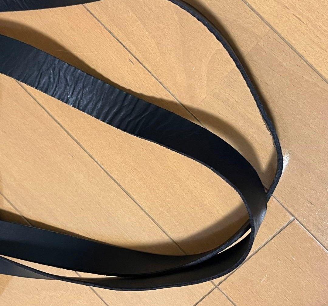 SLOW 黒/本革トートバッグ※購入価格¥46,200